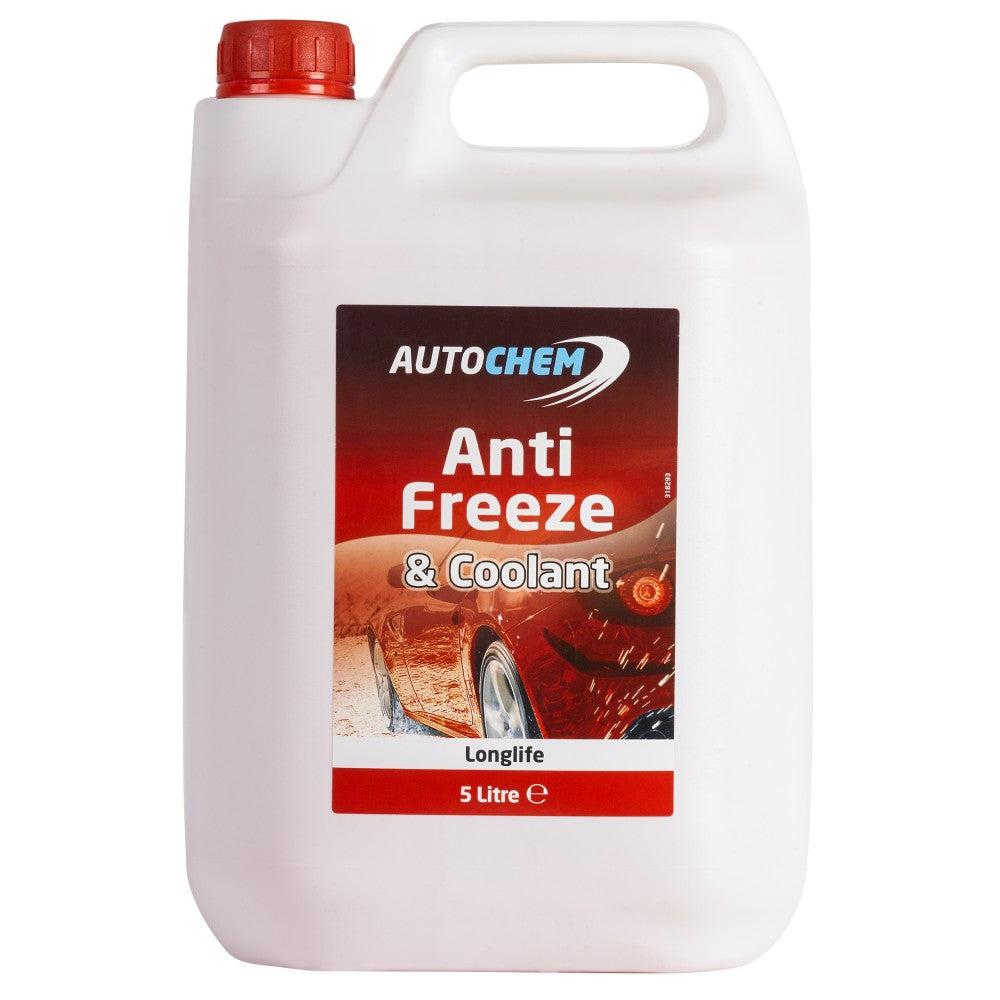 Autochem Antifreeze & Coolant 5 Litres Red