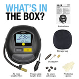 Ring Rapid Digital Tyre Inflator With Quick Set Auto Stop (Premium)