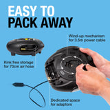 Ring Rapid Digital Tyre Inflator With Quick Set Auto Stop (Premium)