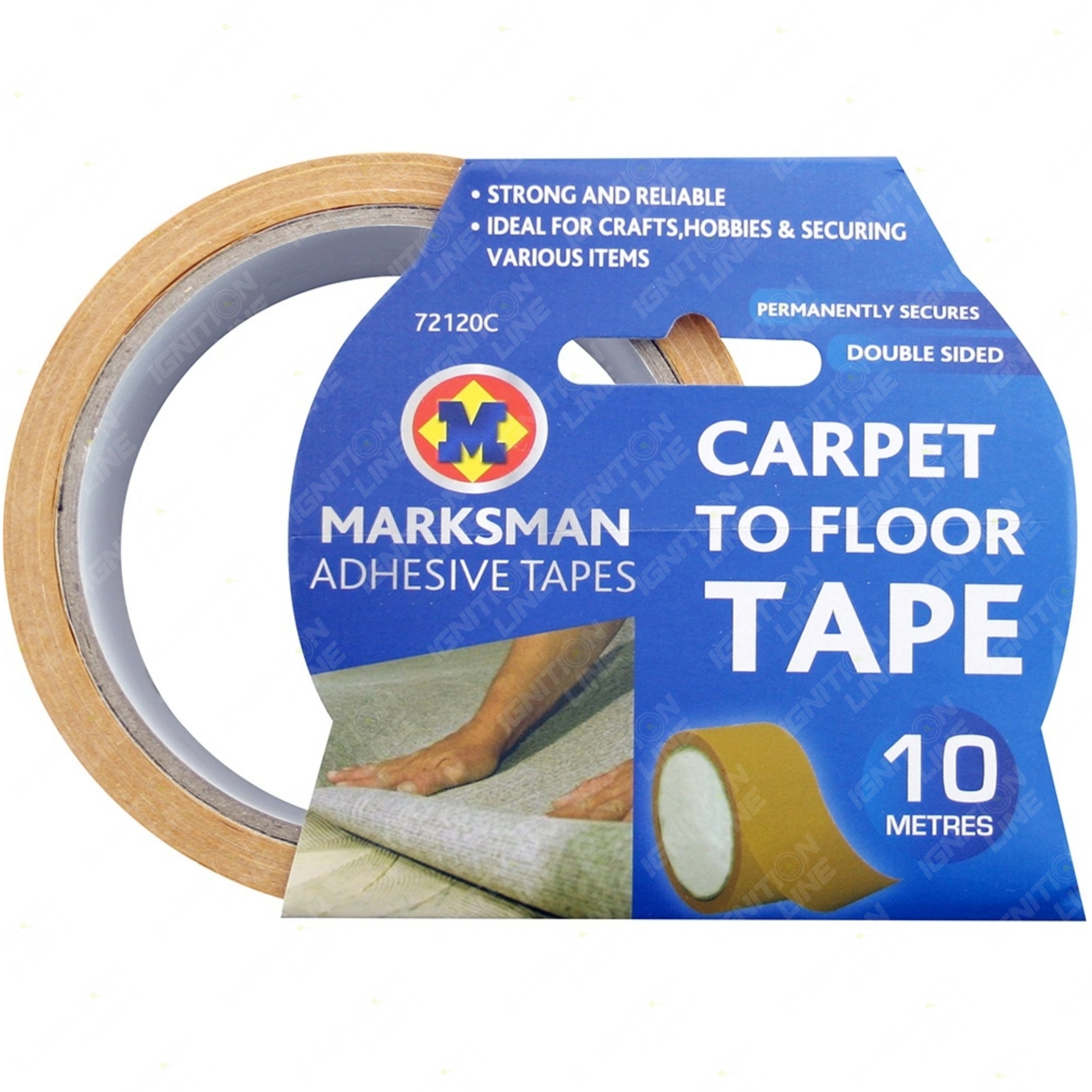 Marksman Carpet To Floor Tape 10M