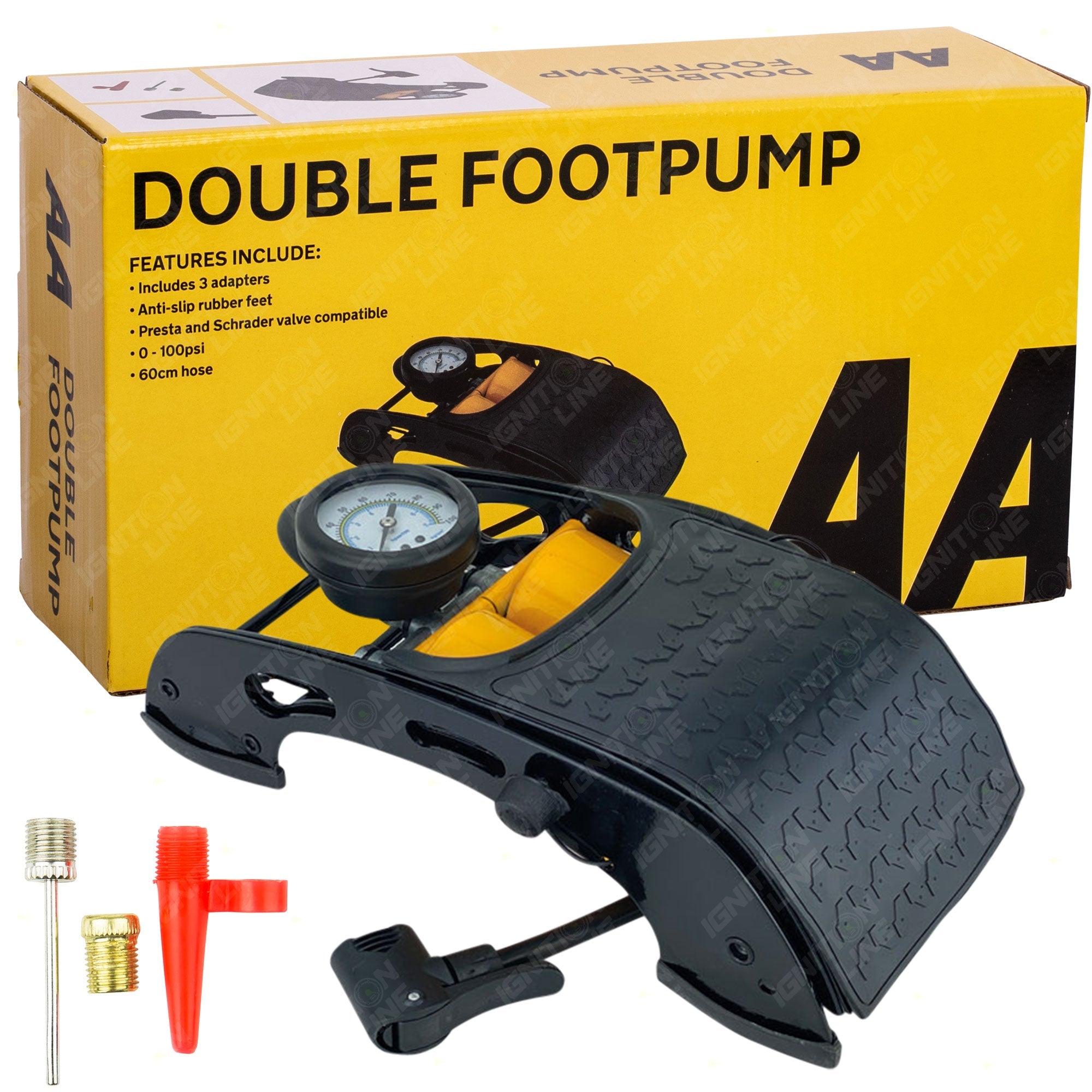 AA Double Footpump