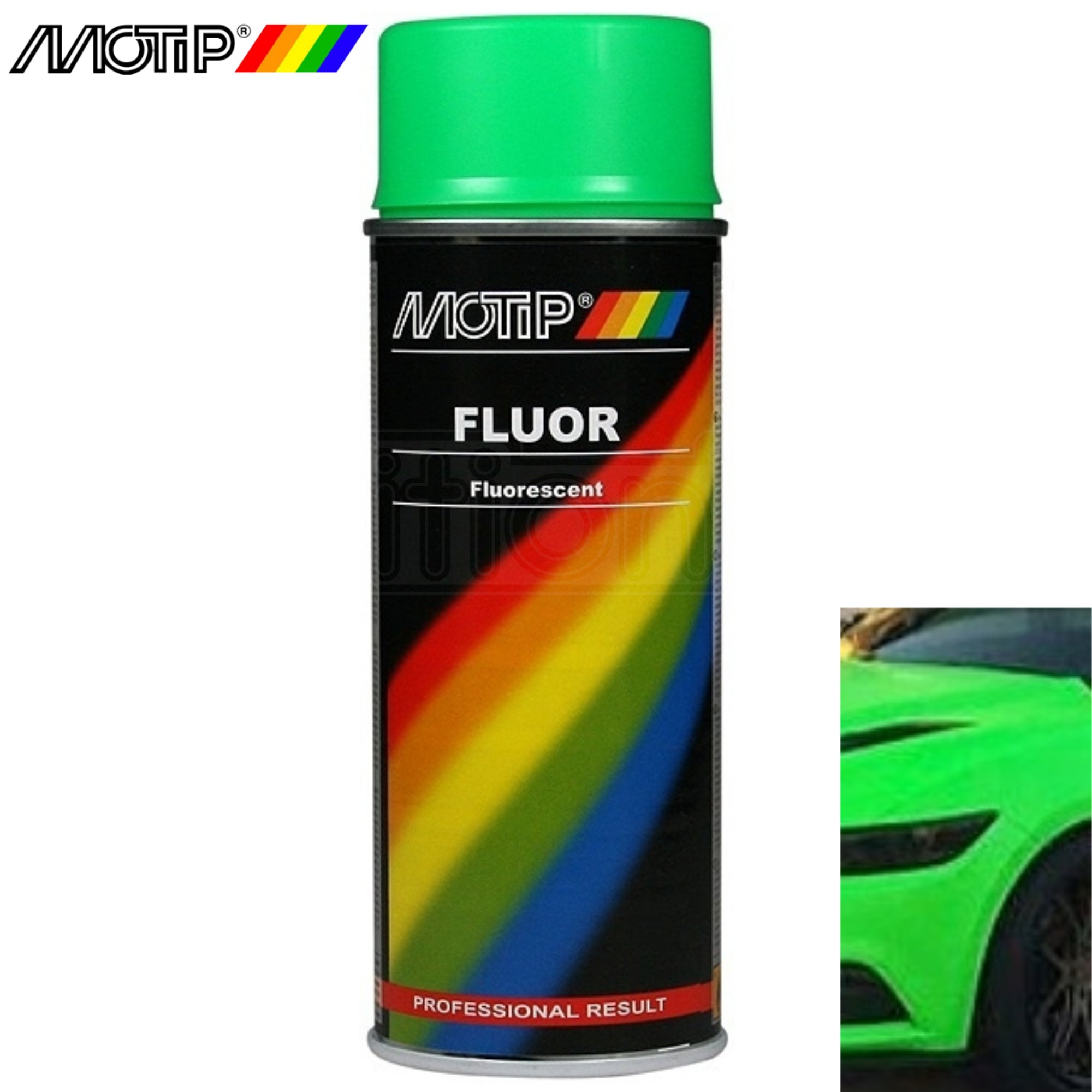 Motip Fluorescent Green 400ml