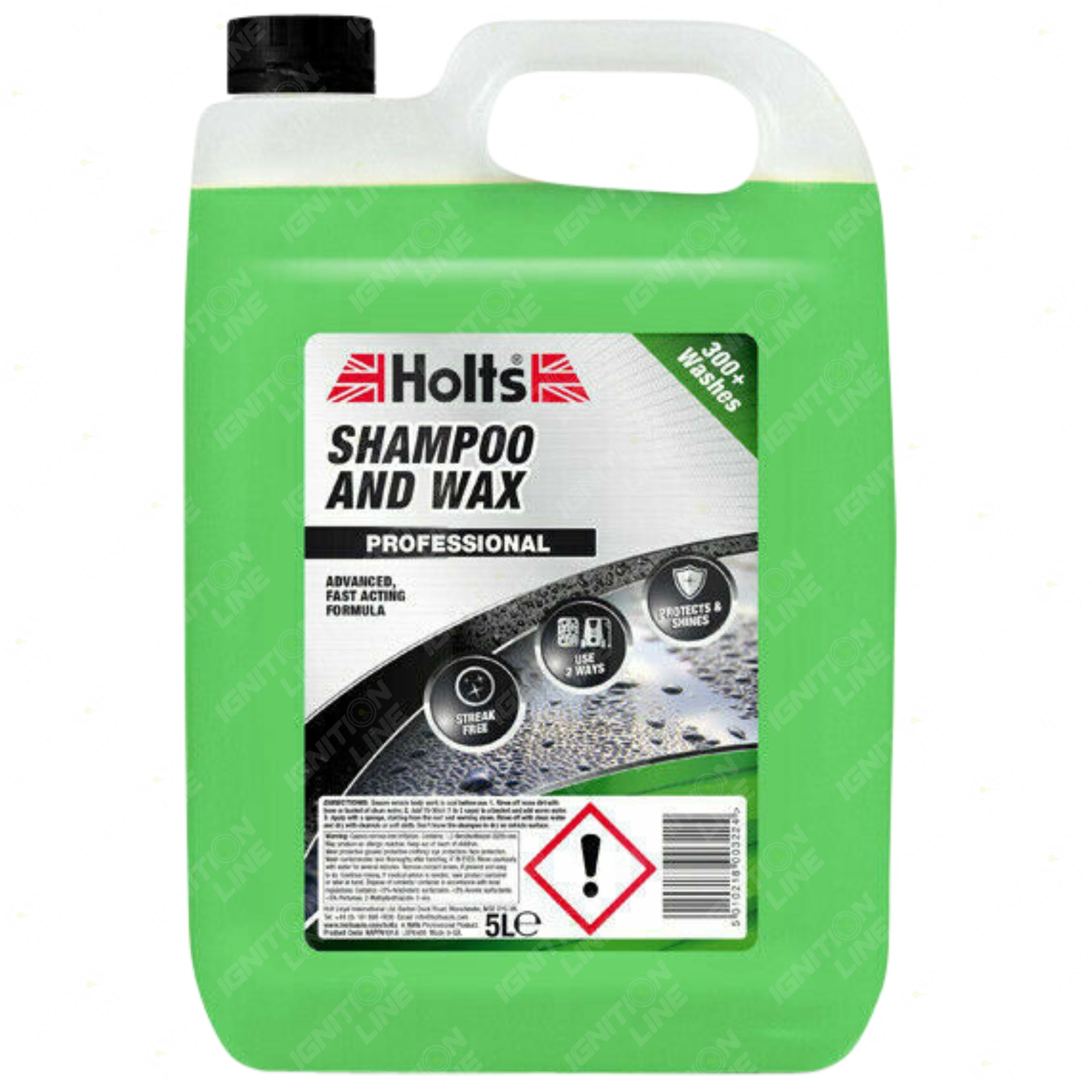 Holts Shampoo & Wax 5 Litre