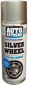 Auto Extreme Silver Wheel Gloss Spray Paint 400ml