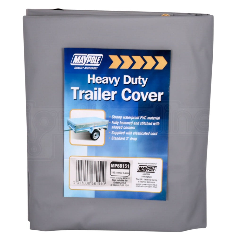 Maypole Flat Trailer Cover For Mp6815 - 150 X 105 X 7.5Cm