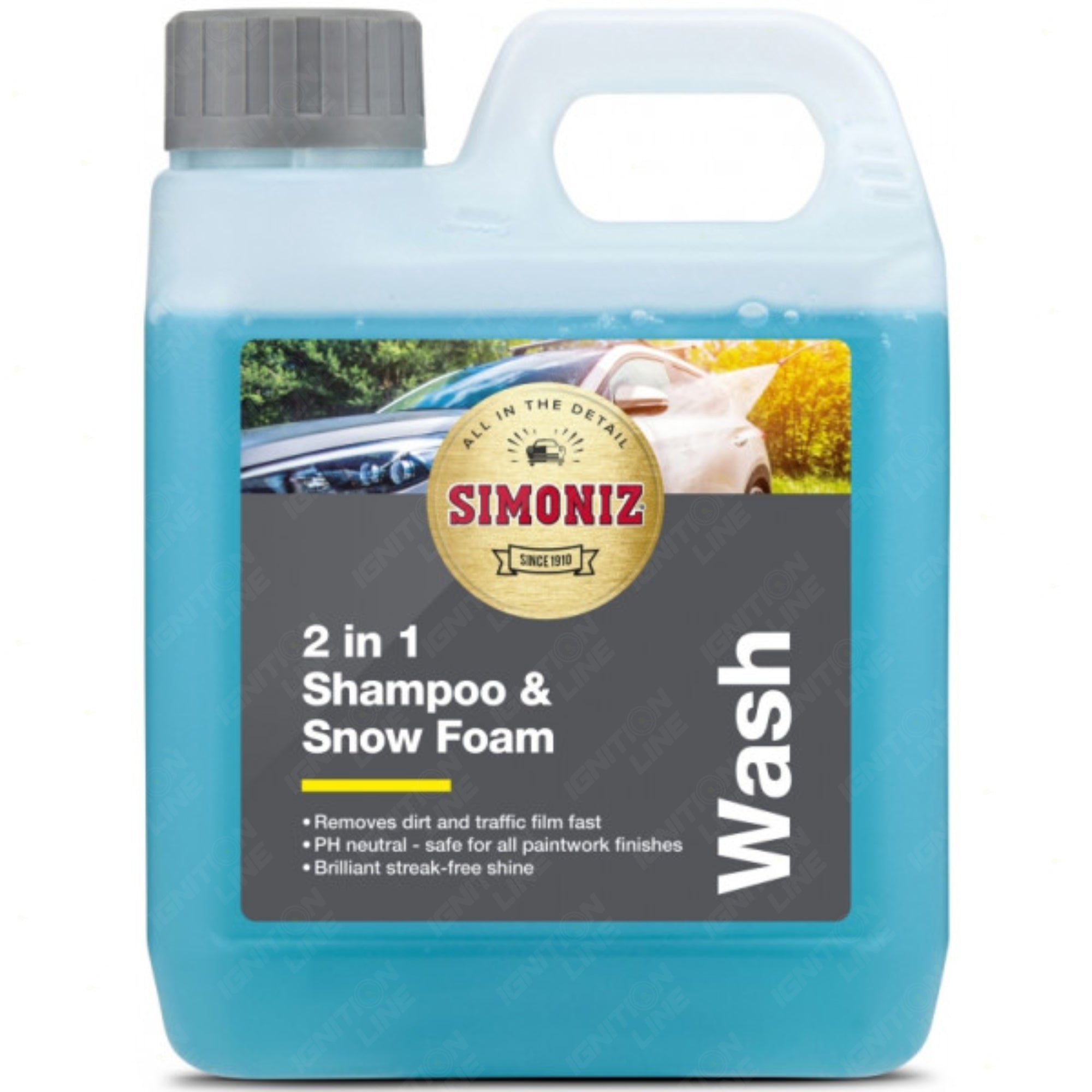 Simoniz 2 in 1 Shampoo & Snow Foam 1L