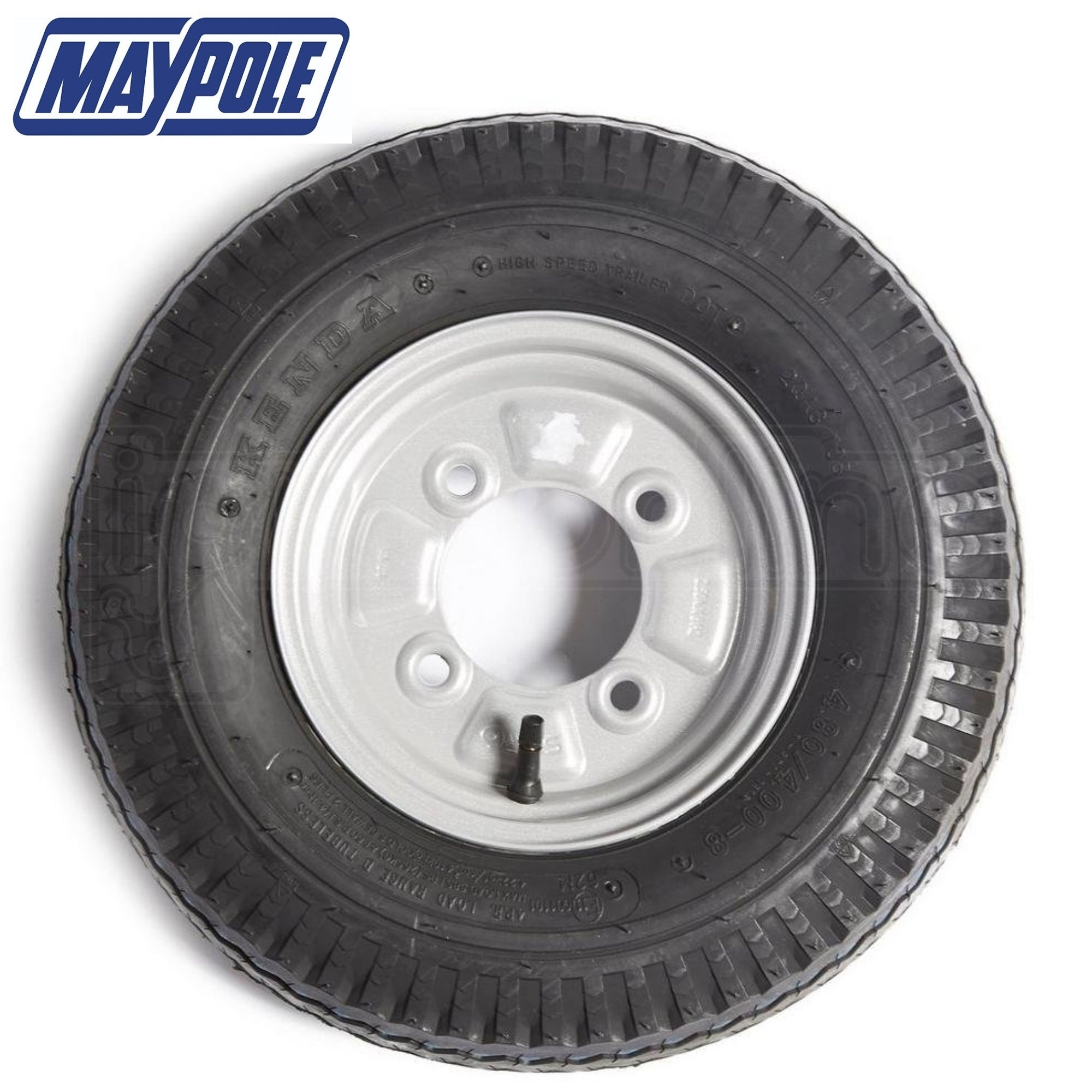 Maypole Wheel & Tyre 400X8 Fits Mp6812 Trailer