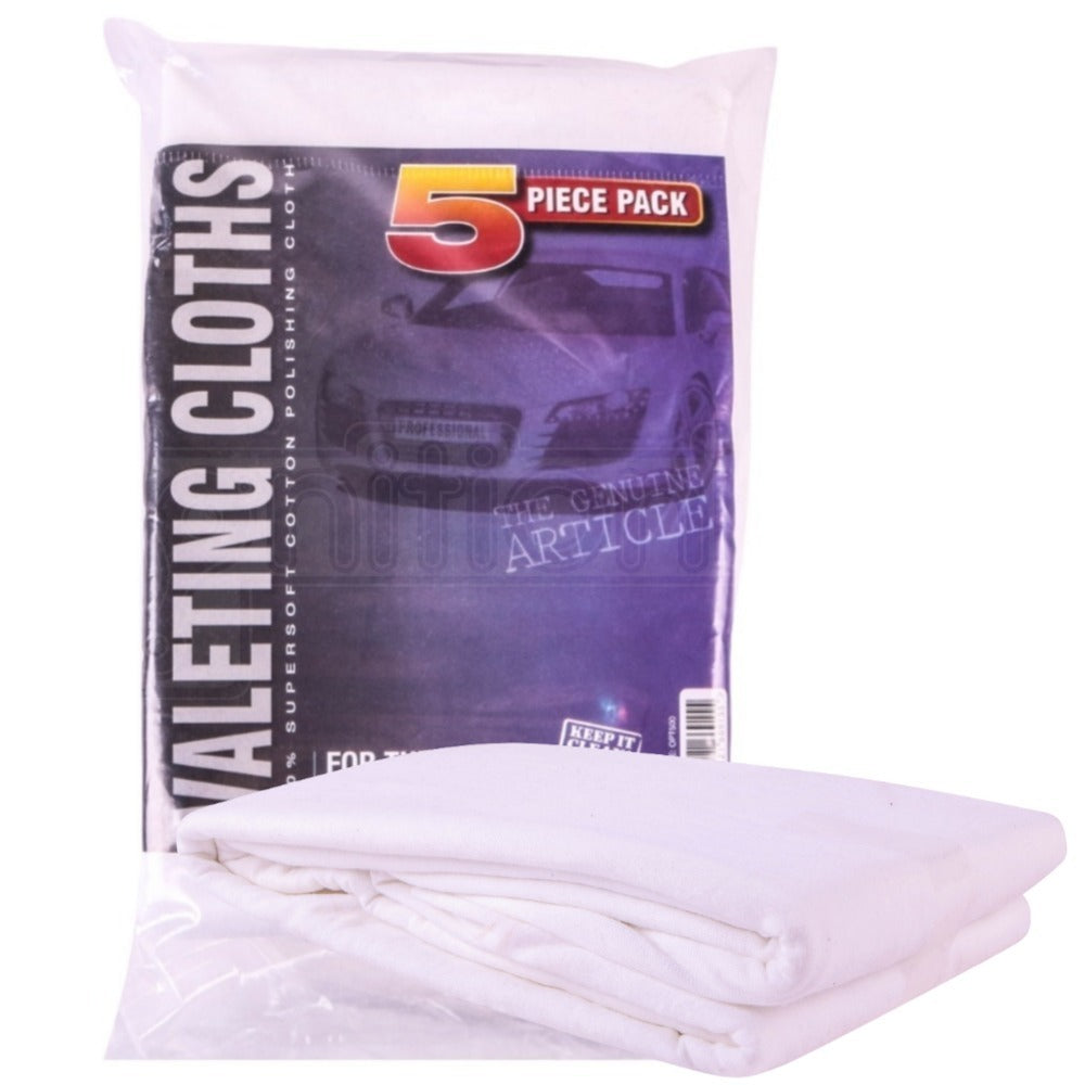Martin Cox Valeting Lint Free Cloths X5