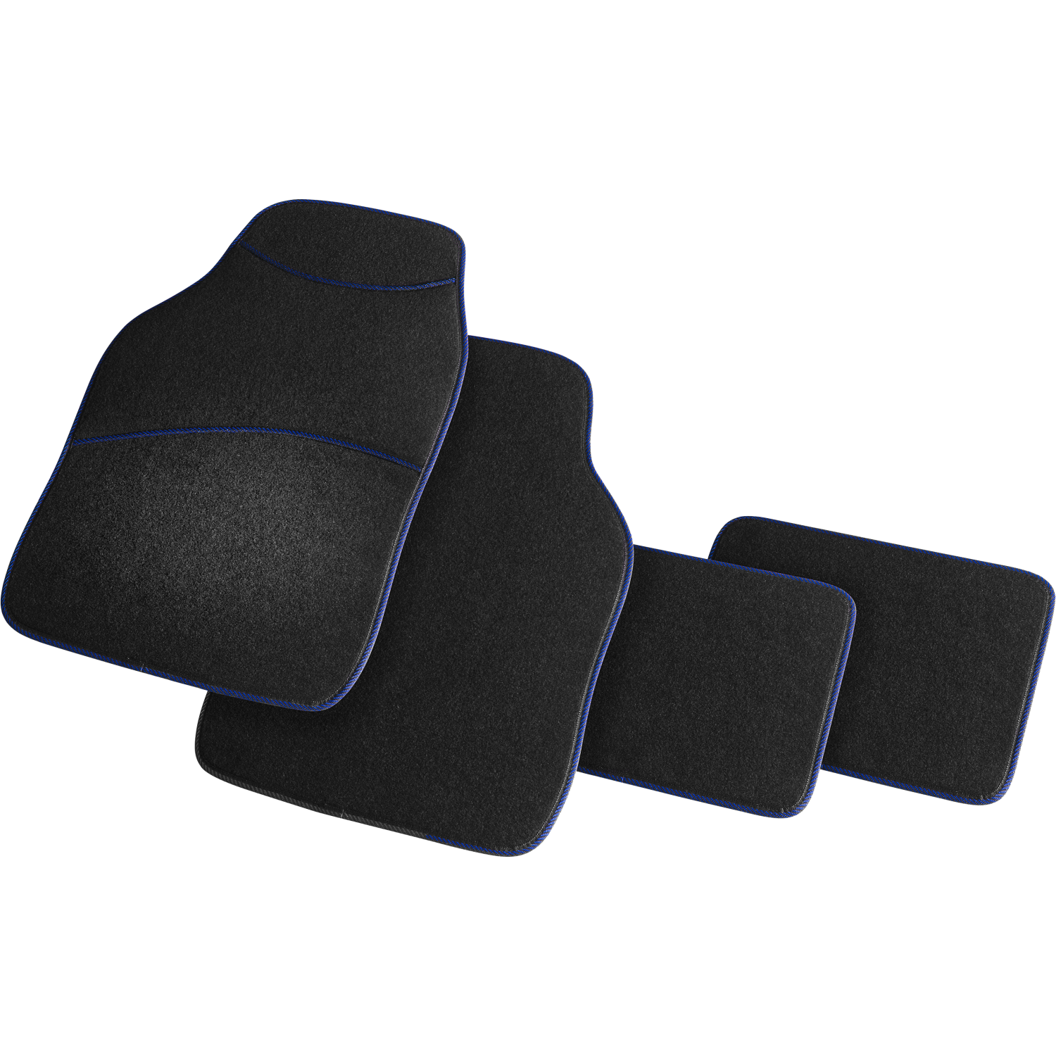 Simply Auto Blue Trim Carpet Car Mats