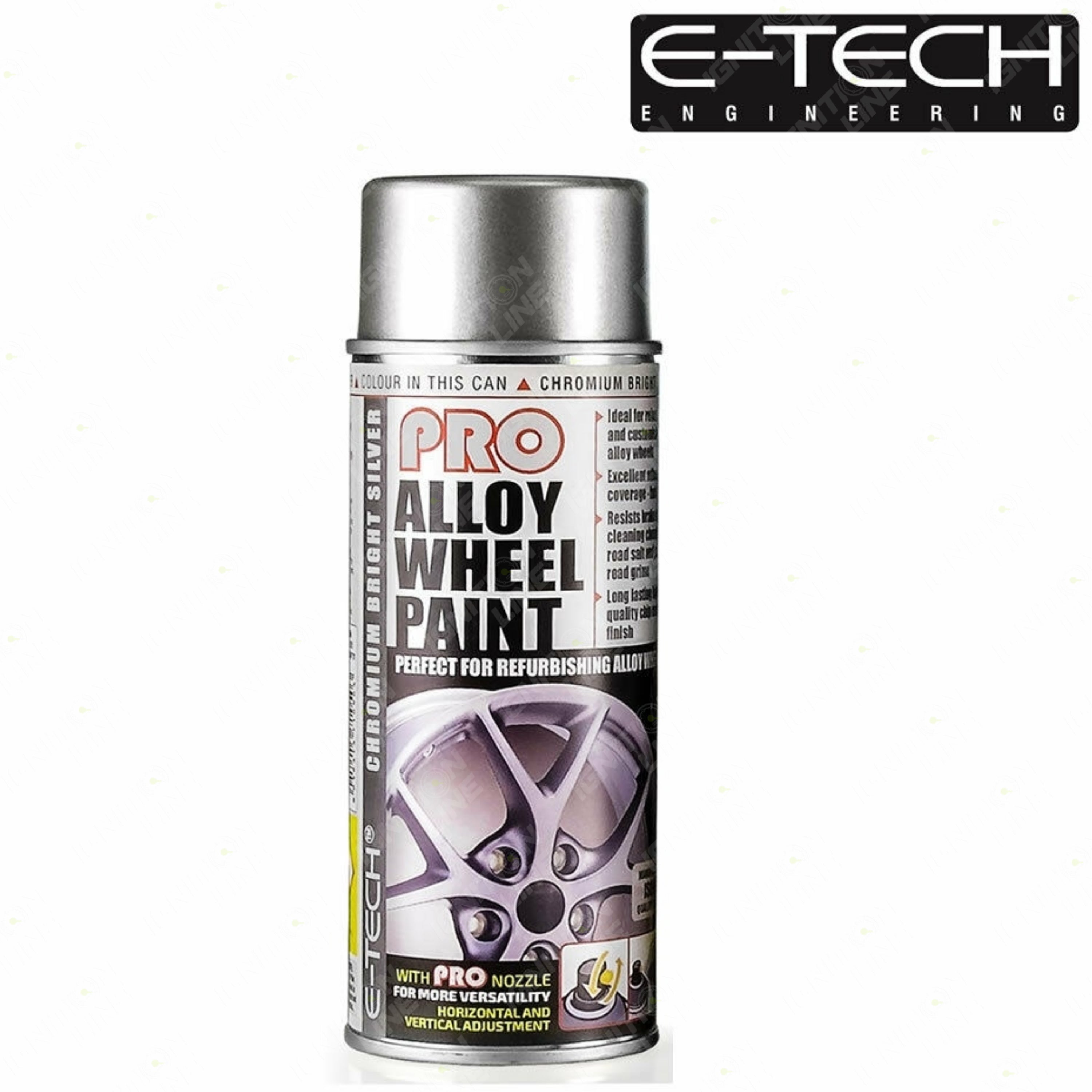 E-Tech Pro Alloy Wheel Spray Paint 400ml