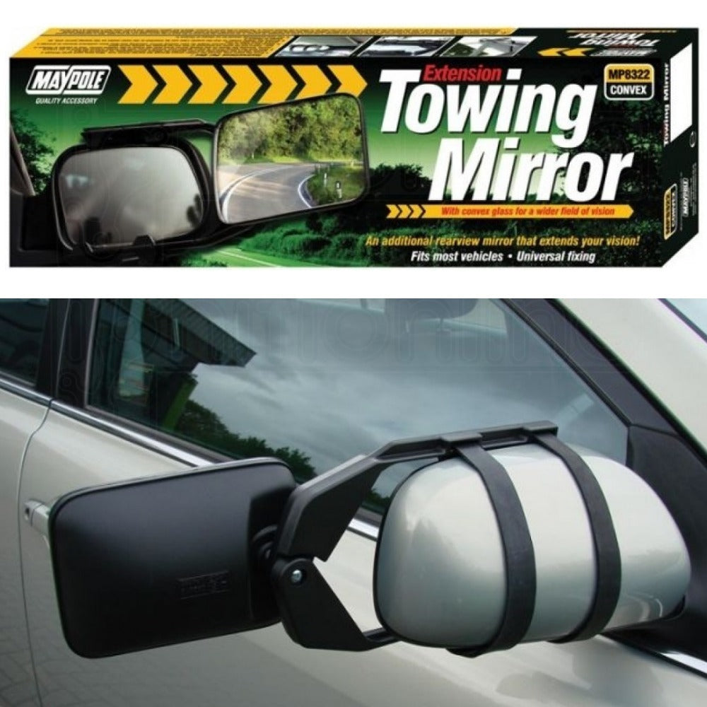 Maypole Single Extension Towing Mirror