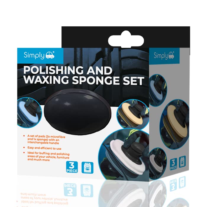 Simply Auto Polishing & Wax Sponge Set