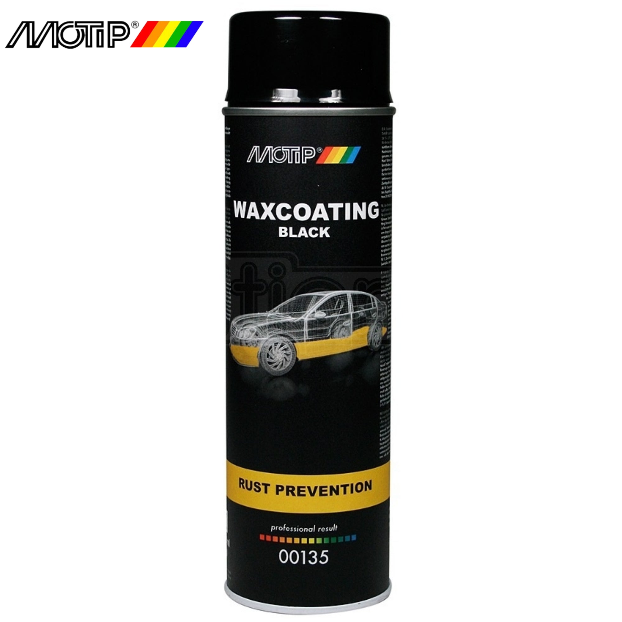 Motip Wax Coating Black 500ml