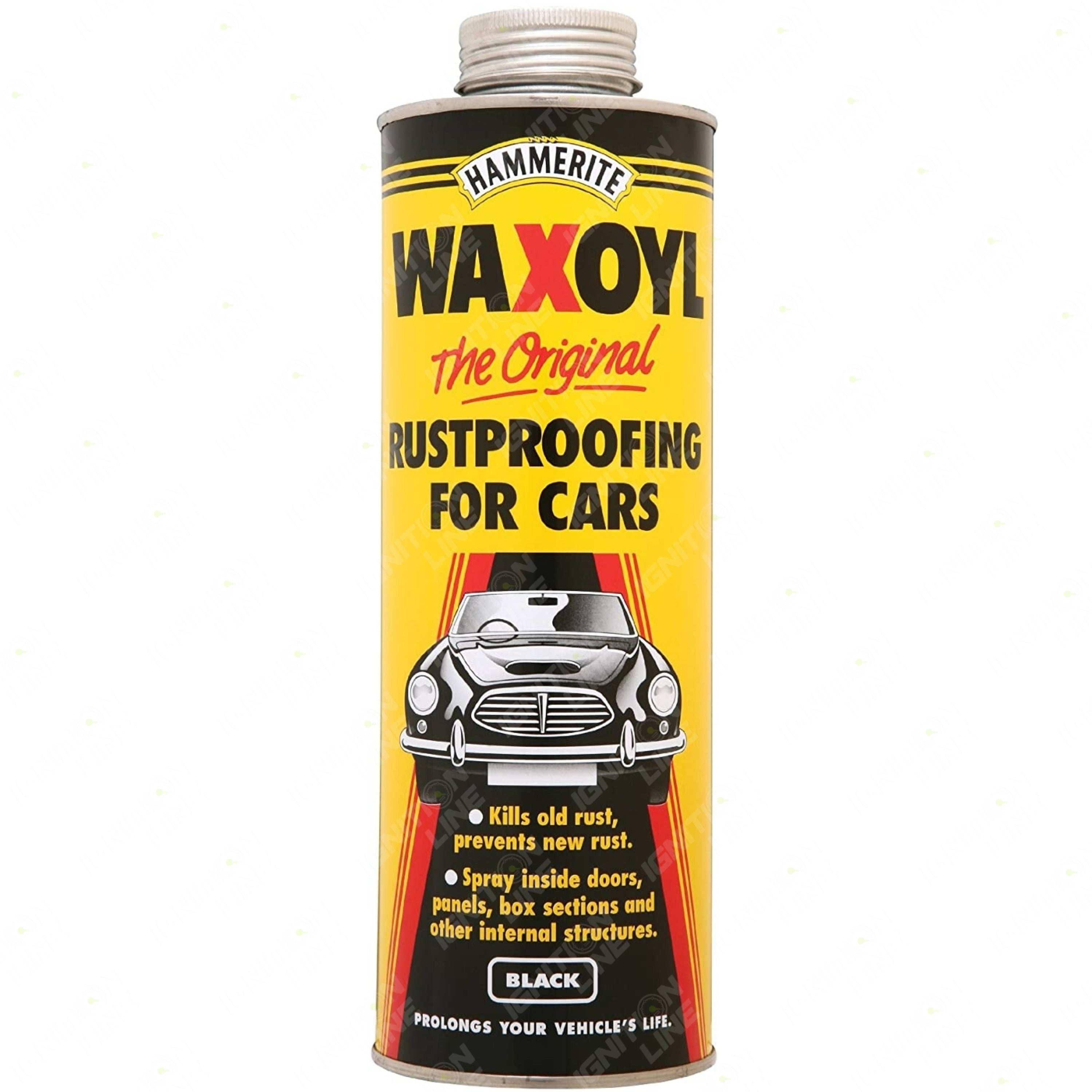 Hammerite Waxoyl Black Schutz 1 Ltr