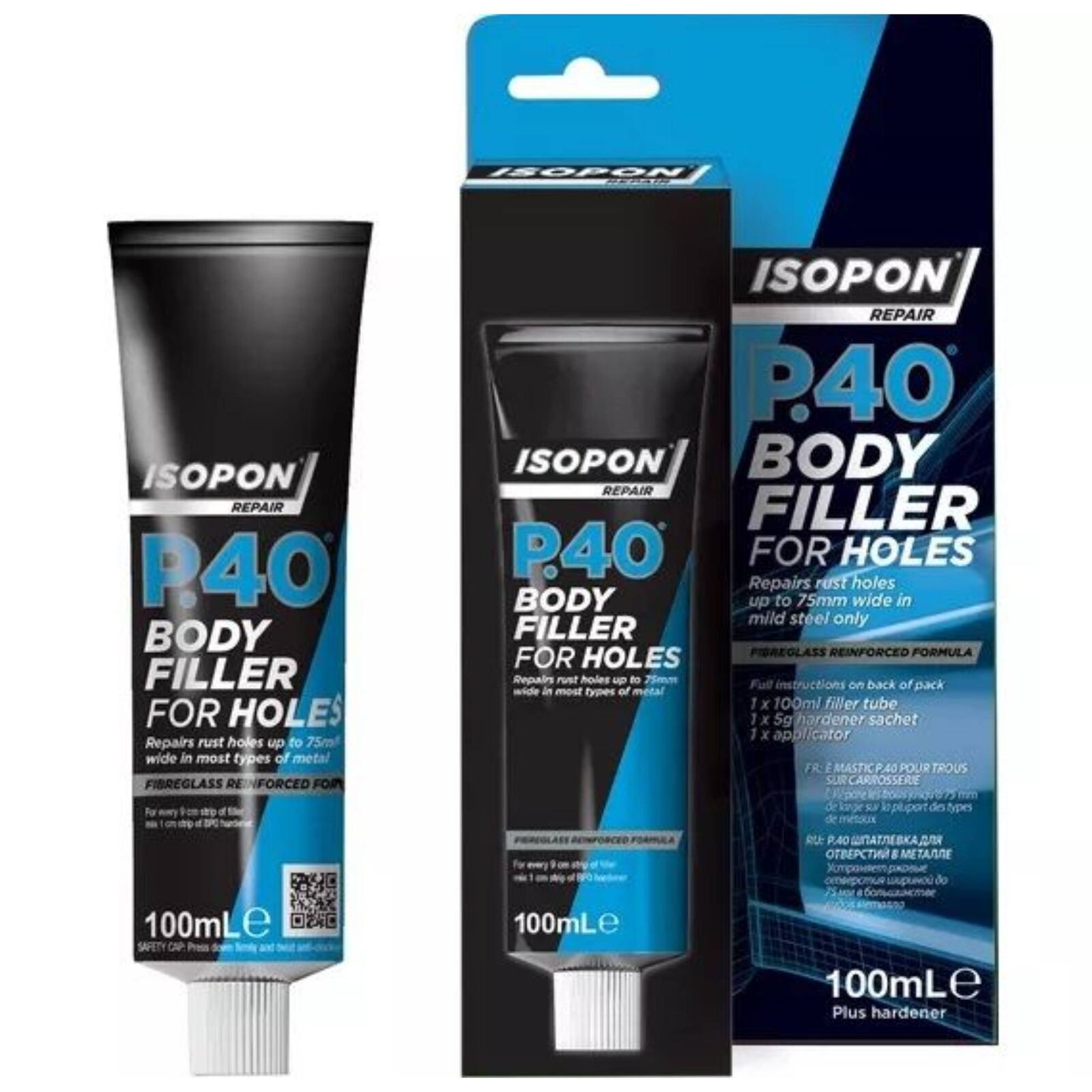 Isopon Repair P.40 Body Filler For Holes 100ml