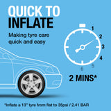 Ring Rapid Digital Tyre Inflator With Quick Set Auto Stop (Premium)