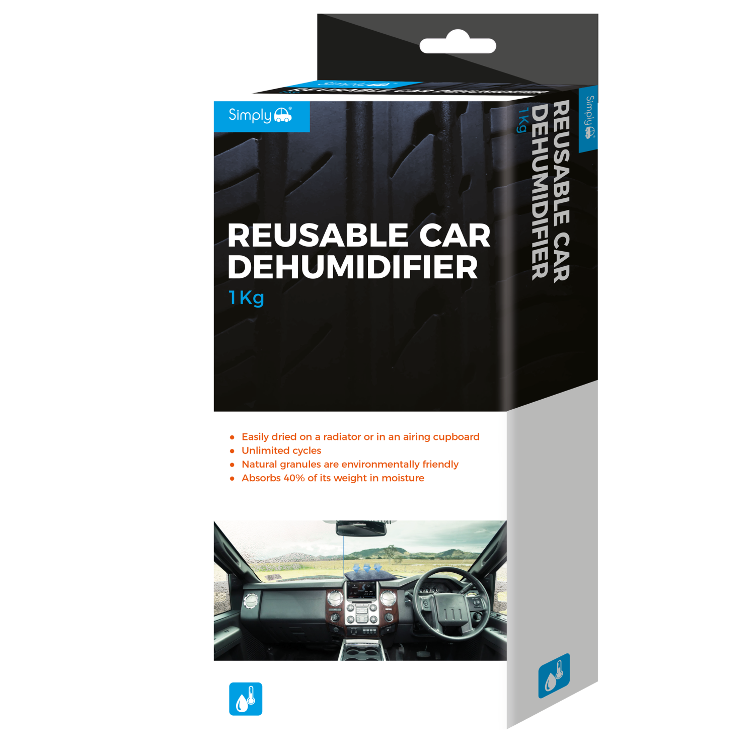 Simply Reusable Car Dehumidifier 1kg