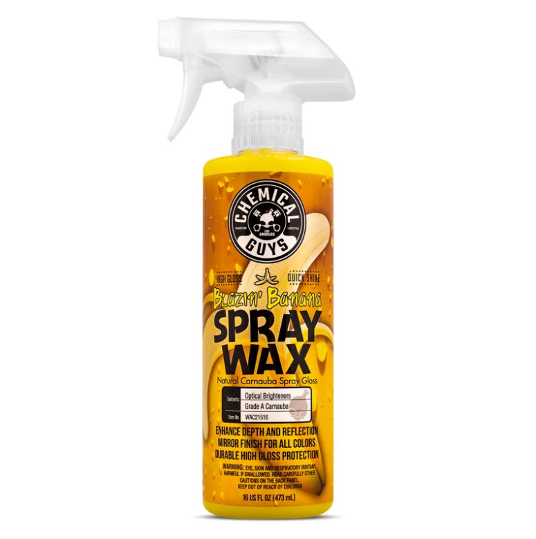 Chemical Guys Blazin Banana Carnauba Spray Wax (16Oz)