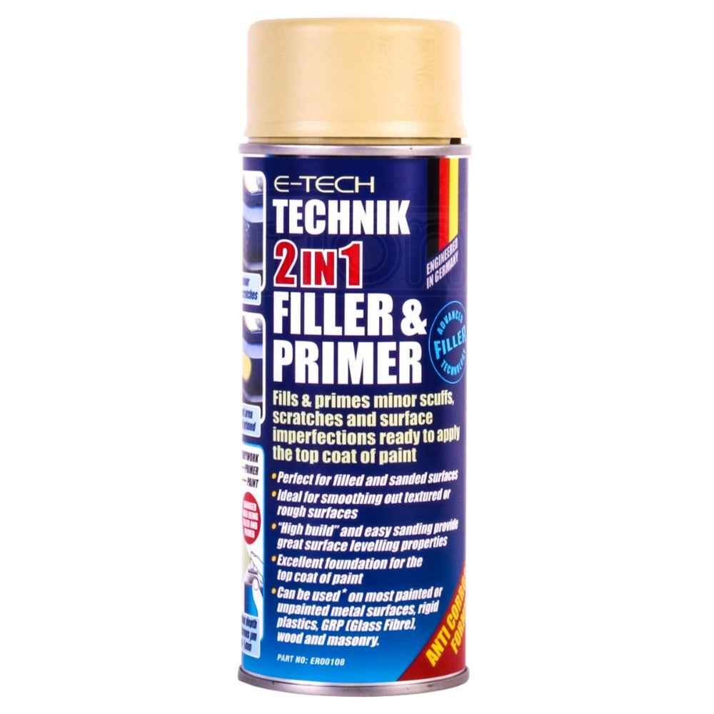 E-Tech Technik 2 In 1 Filler & Primer 400ml