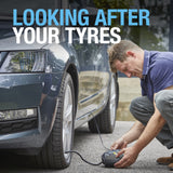 Ring Rapid Digital Tyre Inflator With Quick Set Auto Stop (Premium)