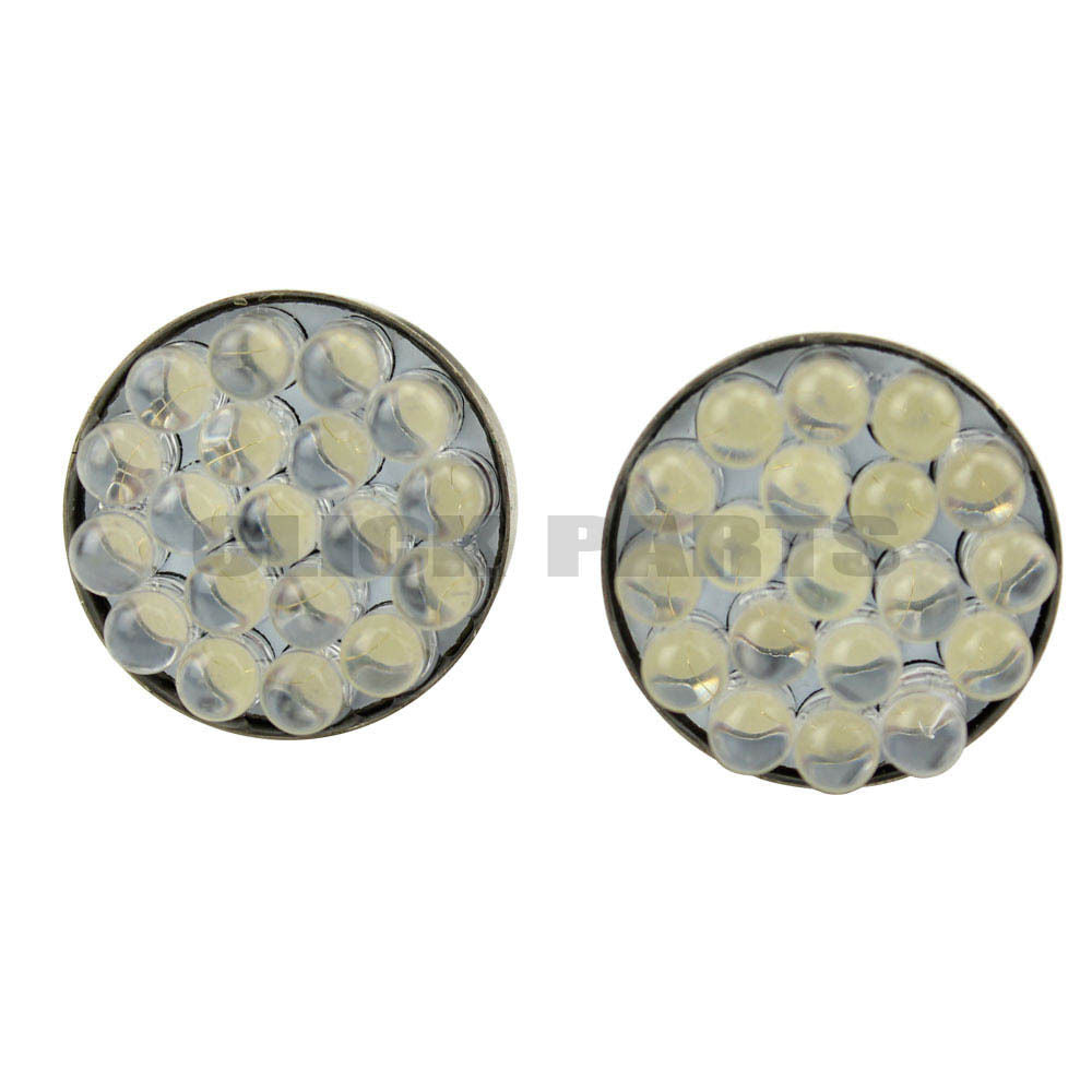 2 X White 19-Led 380 Car Light Bulbs Tail Stop Twin Filament 1157 Bay15D 12V (Twin Pack)