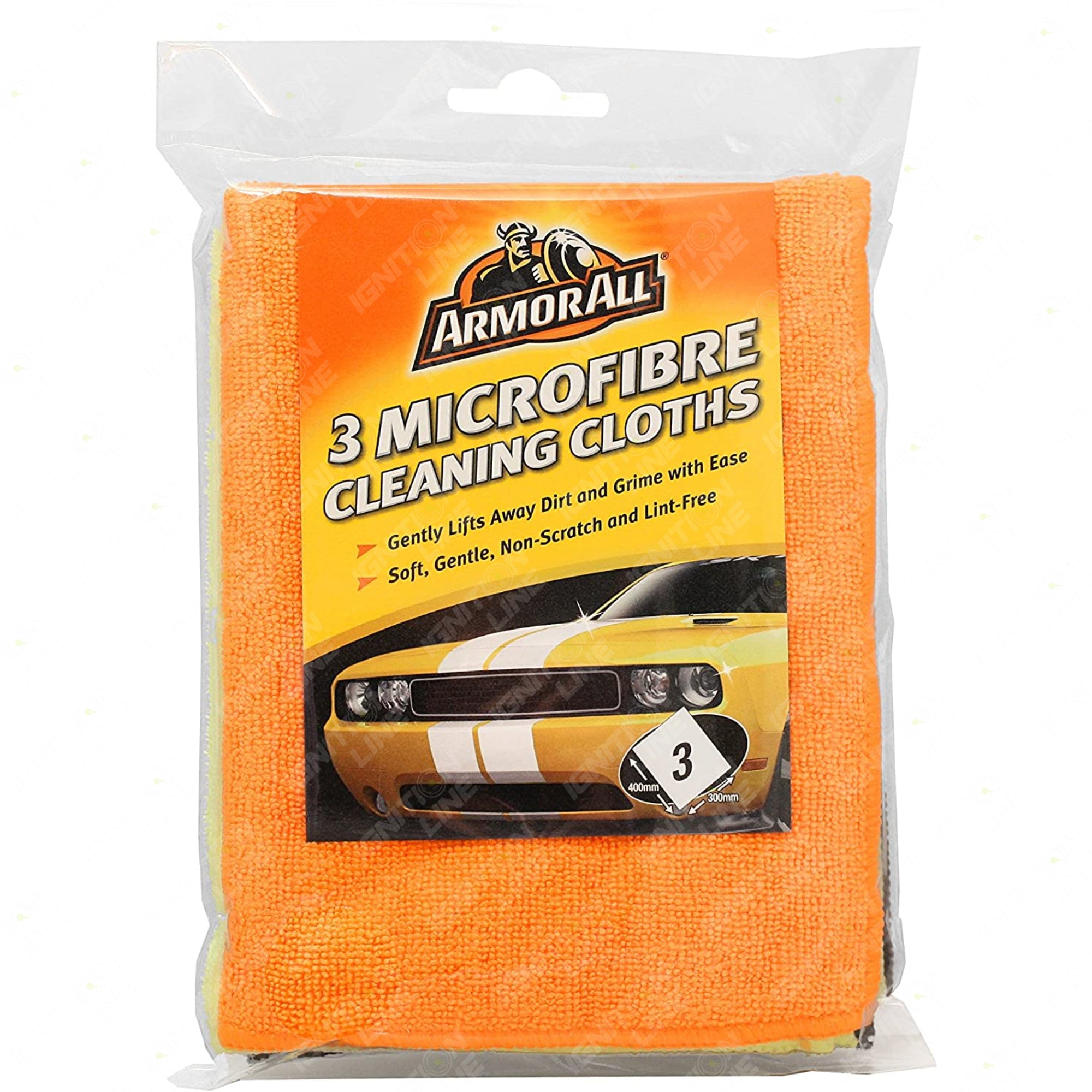 3 Microfibre Cleaning Cloths
