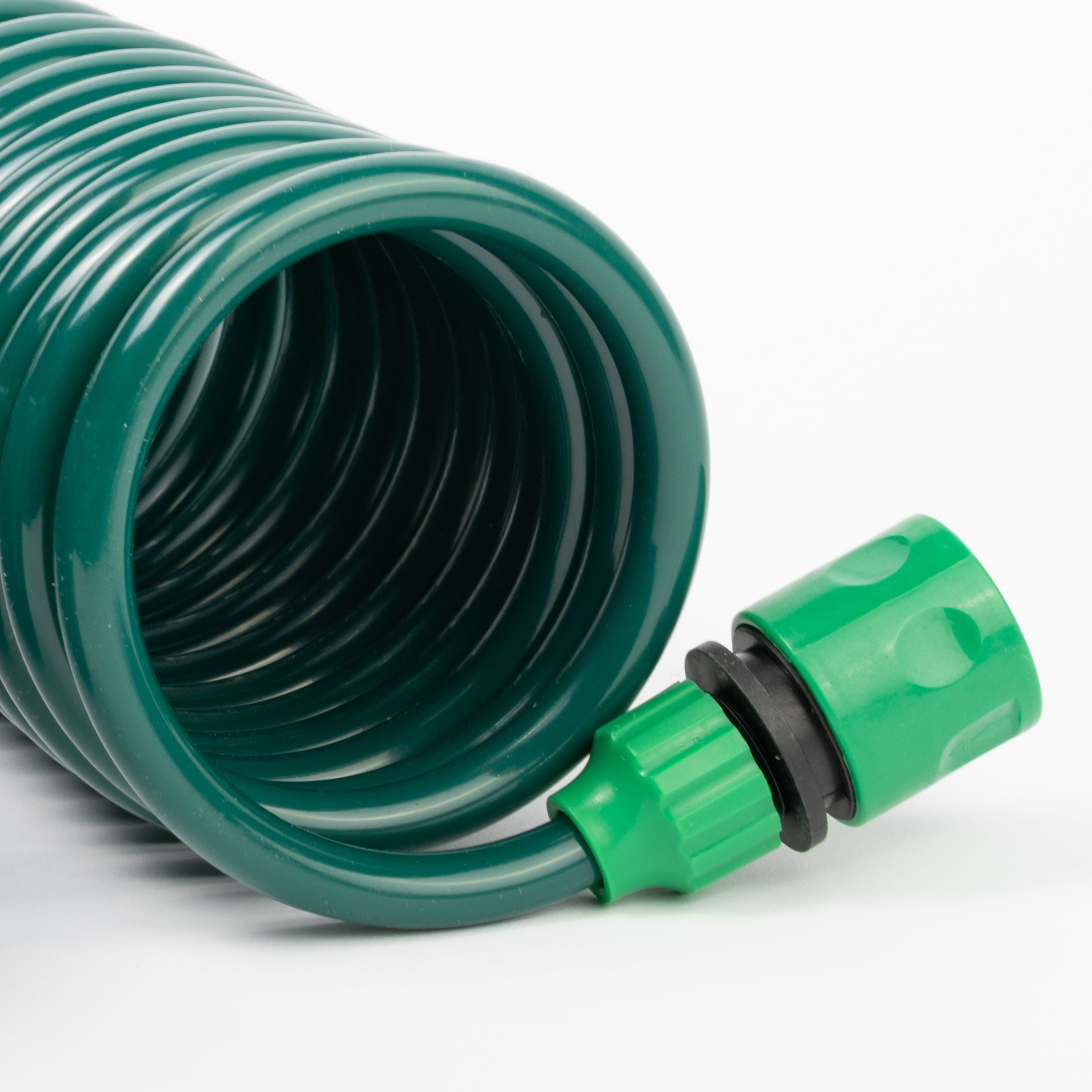 10M Coiled Hose With Plastic Fittings