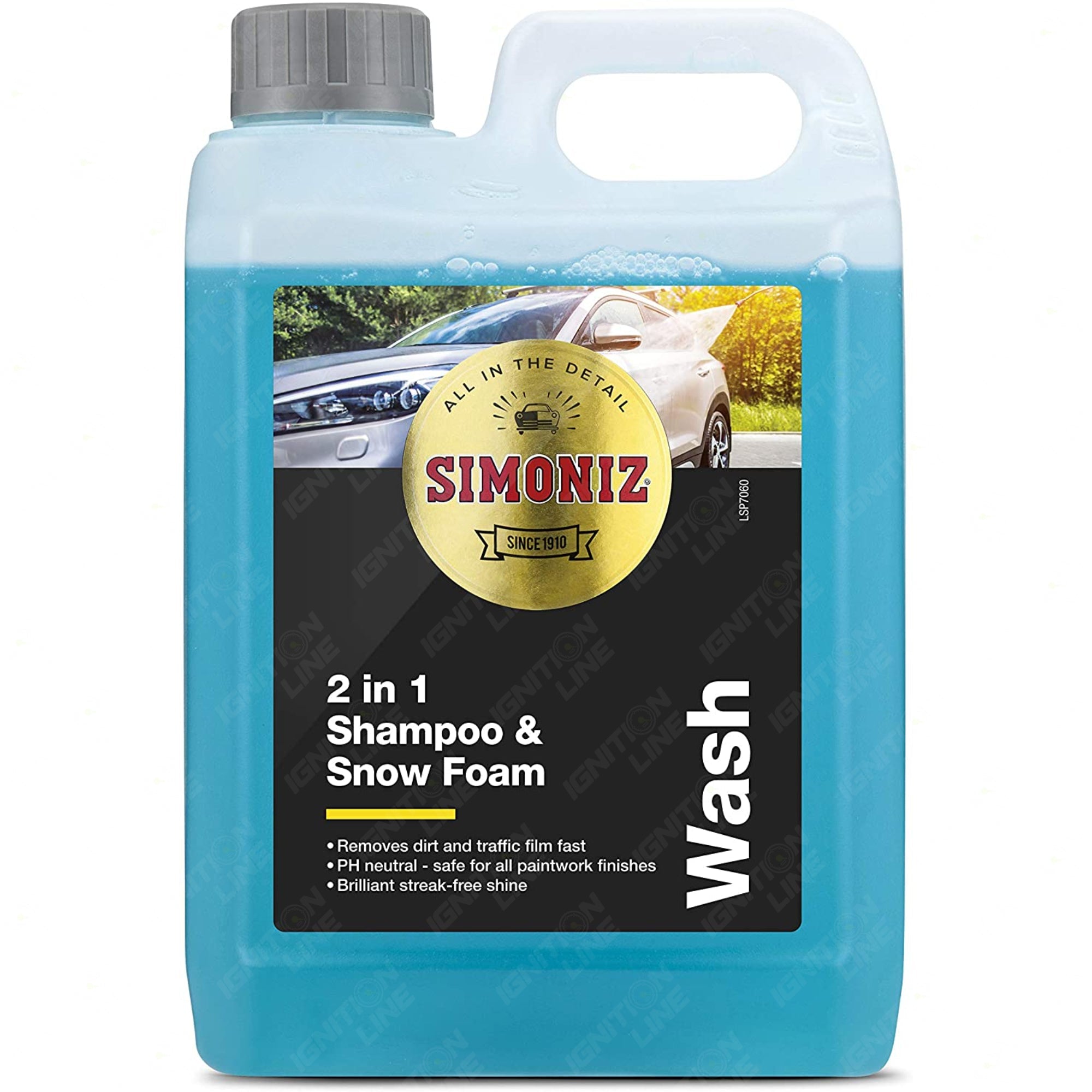 Simoniz 2 in 1 Shampoo & Snow Foam 2L