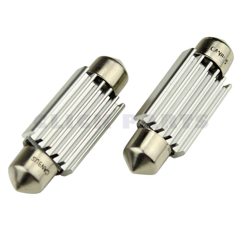 239 Led Canbus 12V 5W Number Plate & Interior Festoon Bulbs (Twin Pack)
